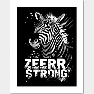 Zebra Art Inspirations Posters and Art